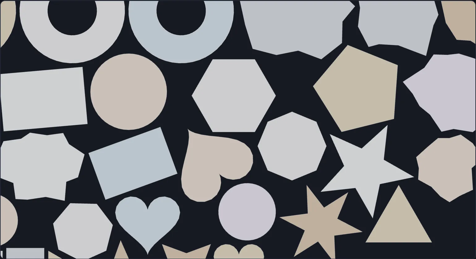 NestPlug live preview: die-cut shapes packed edge-to-edge, true contours interlocked